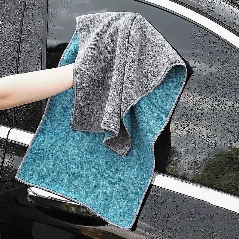 Microfiber Car Towel Thickened Ultra Absorbent Lint Free Scratch Free Drying Cloth Auto Detailing Wash Cleaning Rags