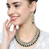 Latest Stylish Design Fancy Kundan Jewellery Set for Women (Green)