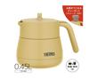 Thermos Vacuum Insulated Teapot with Strainer, 450ml, Beige TTE-450 BE