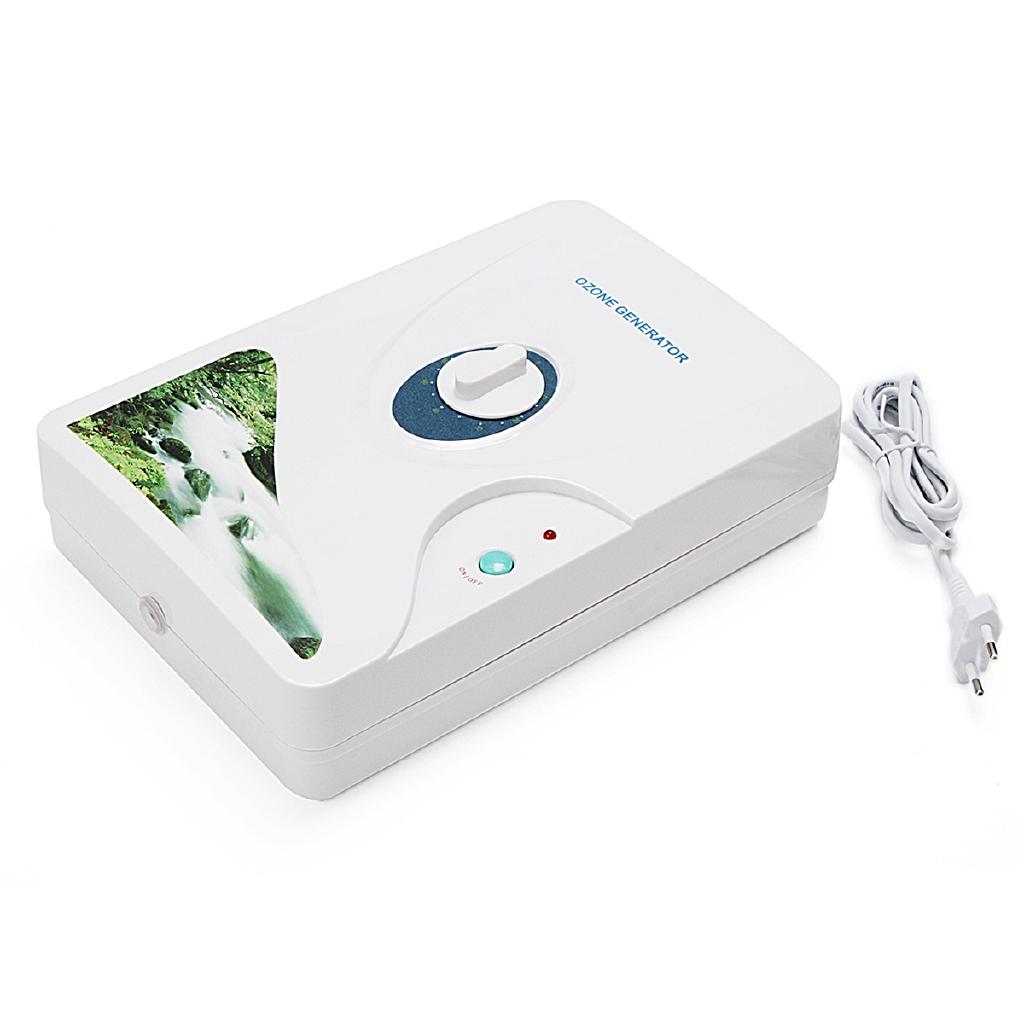 0.6g/h Portable Ozone Generator Ozonator Air Food Vegetables Sterilizer Purifier Washers Home Appliances 12W 220V 50Hz