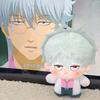 Gintama Sakata Gintoki Plush Doll With Pp Cotton Filled For Collectors Gifts And Decor