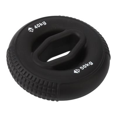 Hand Grip Strengthener Coffee Black 40 To 50KG Anti Slip Grip Trainer Silicone Rings for Stress Relief