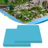 2 Pieces Foam Slab Sheets Plate 2cm Thickness DIY Board Scene Block Making Material for