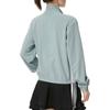 Adidas Windproof Sweat-Wicking Quick-Dry Loose Three-Stripe Zip-Up Hooded Long Sleeve Running Jacket Women jackets KC5489