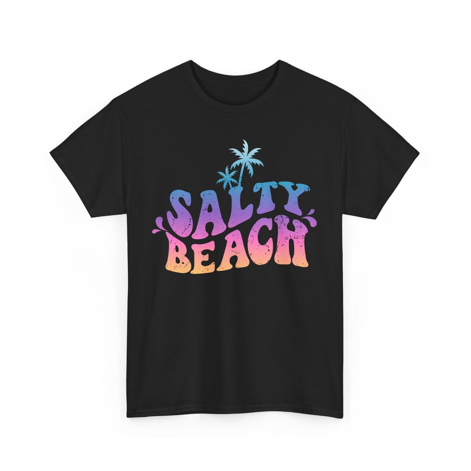 Spring Vibes T-Shirt | Floral Blooms & Nature Lover Tee | SALTY BEACH Unisex T-Shirt S