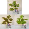 Artificial Green Plant Home Decor With Soft Silicone Leaves For Wedding And Photography Props