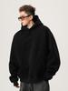 Herren Schwergewicht Boxy Amerikanischer Stil Cleanfit Locker Kurz Hoodie