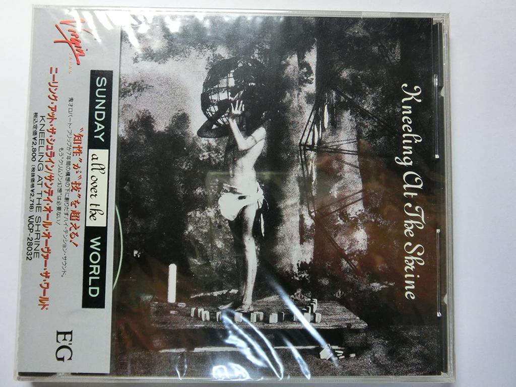 CD SUNDAY ALL OVER THE WORLD - Kneeling at the Shrine VICP28032 EG, Virgin Japa 1991 Japan ObiRock Used