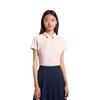 Skechers Godri Fashion Simple Moisture-Wicking Quick-Dry Short Sleeve Polo Shirt Women Tops Cloud-Pink P225W210-053G