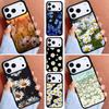 Daisy Flower Phone Case for iPhone 16e 15 14 13 12 17 Pro Max Plus Air 17pro Cover Coque