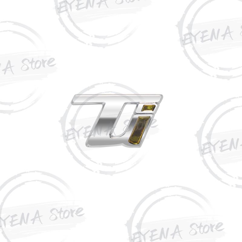 VELOCE TI Logo Schriftzug Metallplakette Aufkleber Auto Heckklappe Karosserie Emblem Für Junior Giulietta Tonale Giulia Stelvio GTS Sportiva