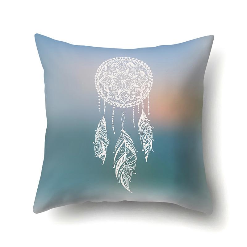 Dreamcatcher Boho Polyester Pillowcase Car Decoration Home Print Bedside Sofa Pillowcase