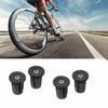 2 Pair Light Weight Handlebar Plug Aluminium Plastic Handlebar End Caps  Bike Maintenance