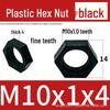 Transparent Acrylic M10 Hexagonal Hollow Screw with Fine Thread