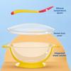 Xiaomi Baby Suction Cup Bowl Food Grade PP Suction Cup Bowl Baby Products Baby Specific Complementary Food Bowl Portable Eating Bowl