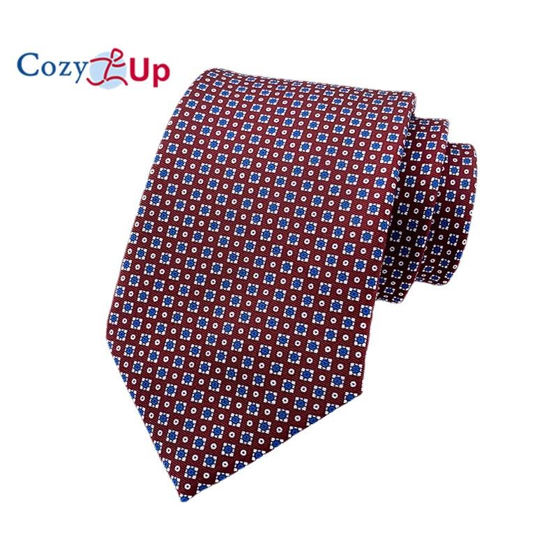 Cozy Up New Tie Men Vintage Print 146x8x3.5cm Holiday Party Wedding