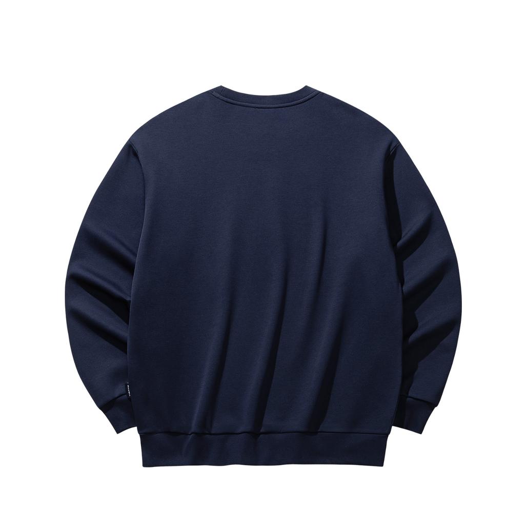 Anta Life Series 2025 Winter Pullover Sweatshirt Men Sweatshirt Release-Blue 952548701-7