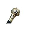 Brass Style Designer Head Handle Wooden Walking Stick Vintage Cane Antique Gift
