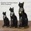 Egyptian Cat Statue Egyptian Cat Resin Statue Figurine Household Room Ornament Crafts Gifts Home Decoration Cat Statue Ornament