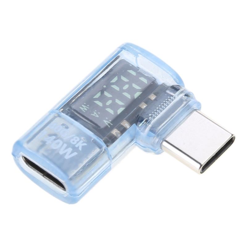 USB C Digital Display Adapter Connector with 140W Quick Charging and Double 40Gbps Transmission 8K60HZ Screen Projection