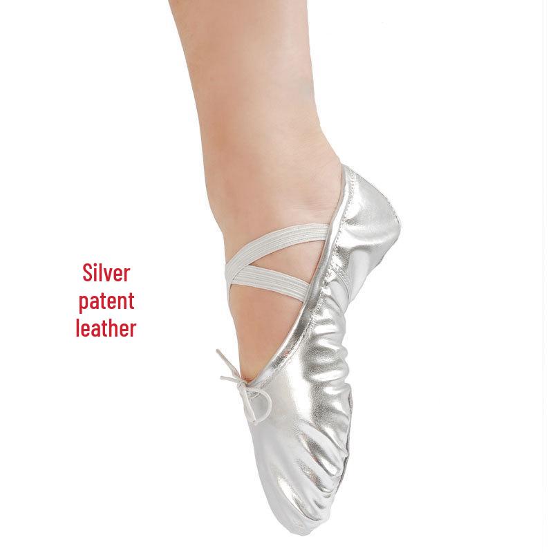 Gold Girls' Ballet & Dance Shoes with Soft Sole