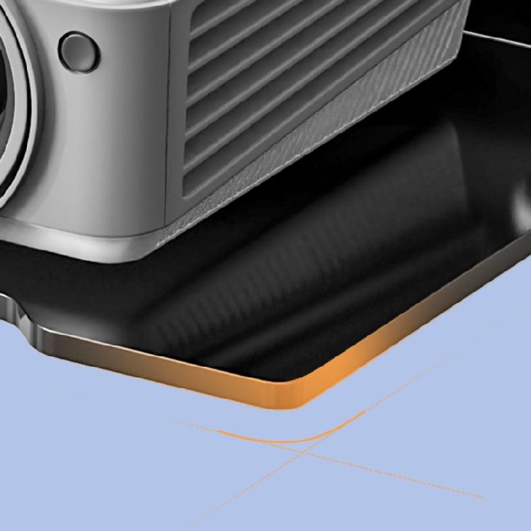 Metal Wall Mounted Shelf for Projectors and Camera, No Drill, Angle and Height Adjustable