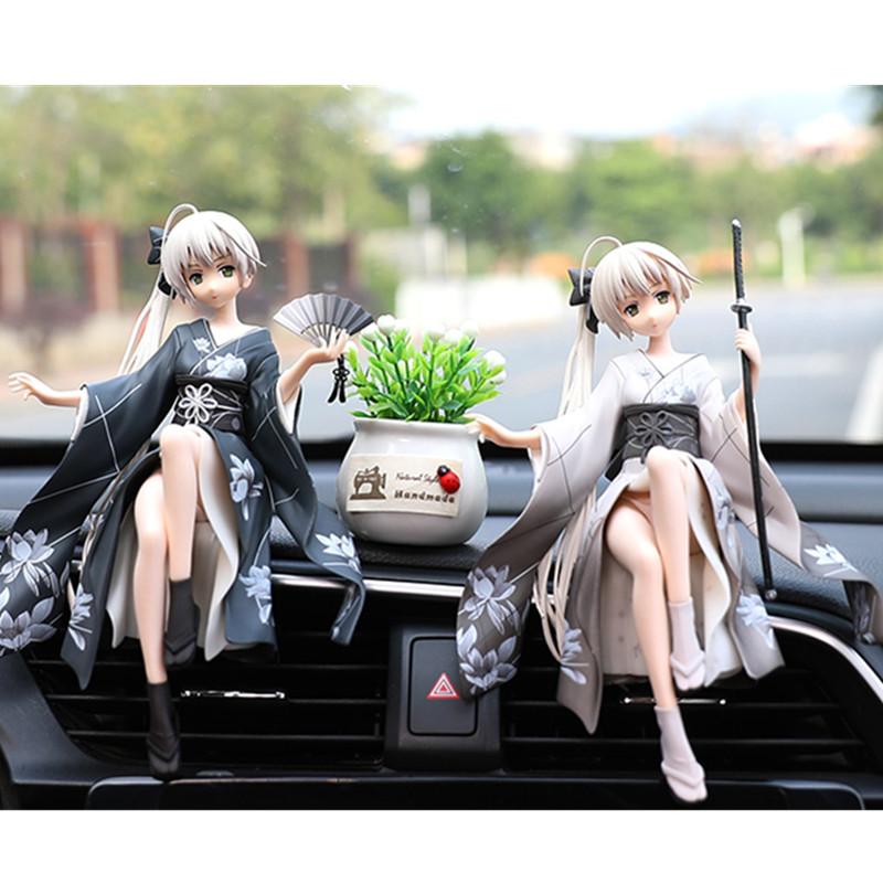 Japan Anime Kasugano Sora Yosuga No Sora Figure PVC Action Figure Cute Girl Collection Model Doll Toys Cake Car Ornaments