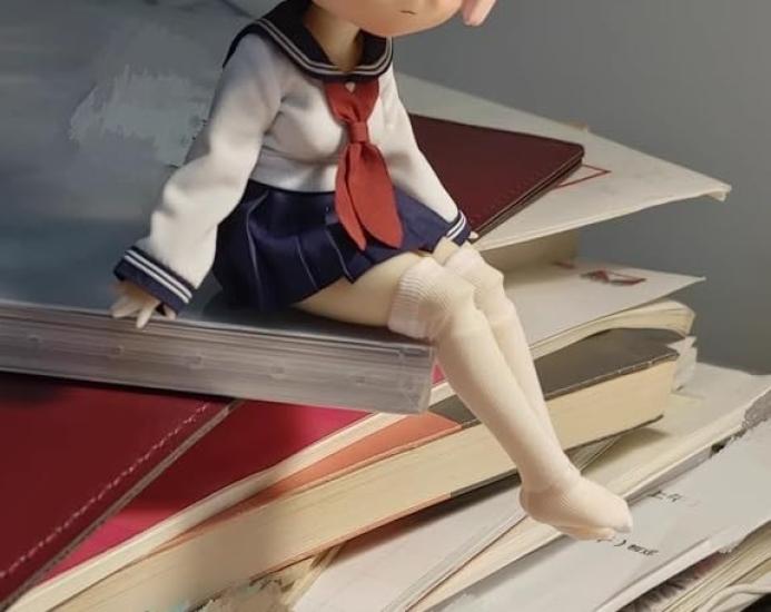 Jucării și Hobby-uri [TOYBARJAPAN] 112 Accesorii Figurină de Acțiune Compatibil cu Corpuri TBLeague și Fairy Uniformă de Marinăriță și Ciorapi de Liceană