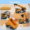 Alloy Vehicle Construction Model Inertia Drive Toy Play Hand Coordination Eye