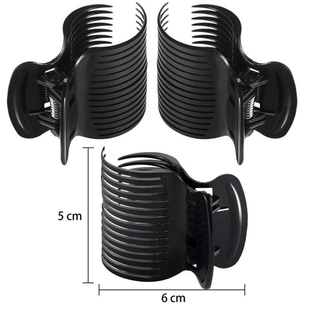 12Pcs/Set Salon Hot Roller Barrette Hold Hair Evenly Curled Salon Hot Roller Super Hair Perm Insulation Clip Hair Accessories