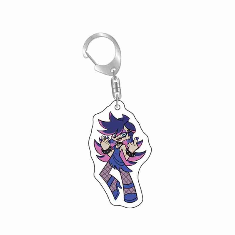 

Panty Stocking Anarchy Acrylic Fun Keychain Product Girl Gift Key Chain Bag Charms Souvenir Creative Pendant Jewelry Collection 6 cm