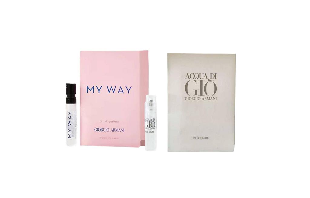 Giorgio Armani 2-teiliges Duftproben-Set: My Way Eau De Parfum + Acqua Di Giò Eau De Toilette