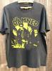 The Damned 'New Rose Vintage' Band Charcoal Cotton T Shirt Unisex