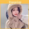 Cozy Womens Winter Hat And Scarf With Integrated Hood And Neck Protector For Fall And Winter