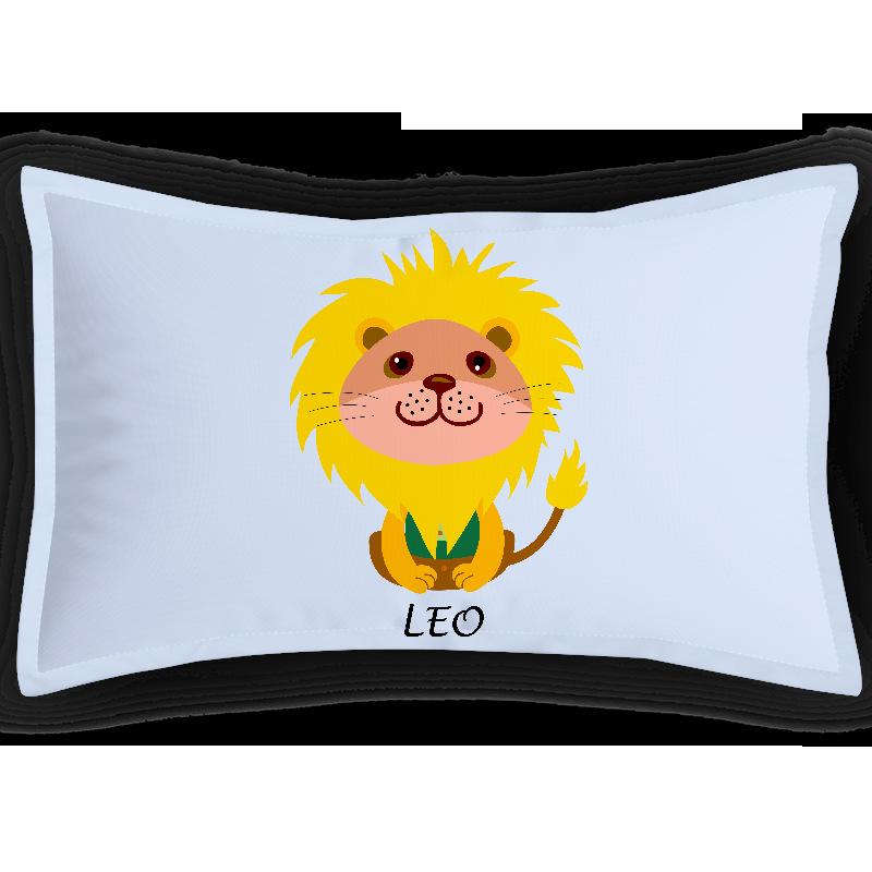 

Simple Pillowcase for College Student Single, Simple and Cost-effective Cartoon Print Pillowcase, Cute and Easy To Clean Pillowcase 30 * 50/115g satin