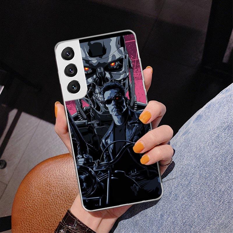 Arnold Schwarzenegger Terminator Phone Case For Samsung Galaxy S24 S25 Edge S26 Ultra S23 S22 S21 Plus S20 FE + Personalized Pri