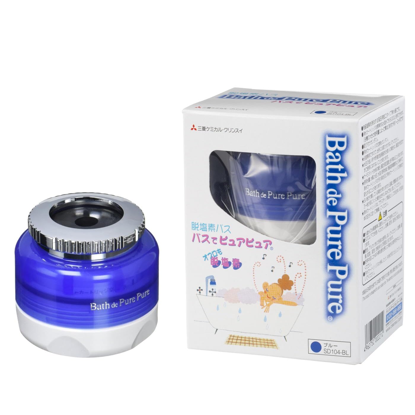 

Cleansui Dechlorination Bath Only Pure в картридже с 1 Pure Bath SD104-BL