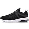 Li Ning Bubbelvaddering Slitstarka Halkfria Andningsbara Lätta Låga Casual Skor Dam AGCN136-1