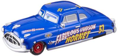 TAKARA TOMY "Disney Cars Tomica C-8 Doc Hudson (Fabulous Type)" Miniature Car Toy, Unisex, Ages 3 and Up, Boxed, Meets Toy Safety Standards, ST Mark,