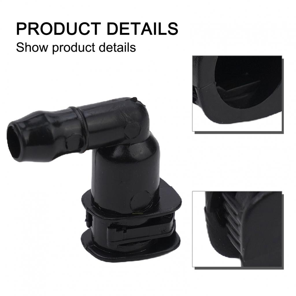 1x Headlight Washer Connector Elbow 1J0955665E Accessories
