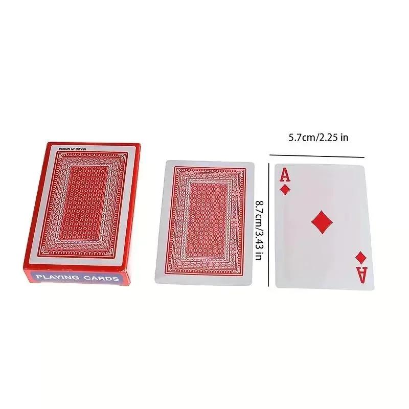 Standard Playing Cards Waterproof 54 PVC Size King Poker Country Adult Soha Entertainment Board Game 57X87mm