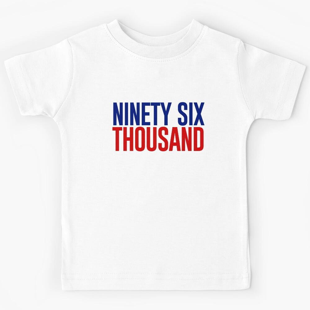 Ninety Six Thousand (Red and Blue) Kids T-Shirt 170