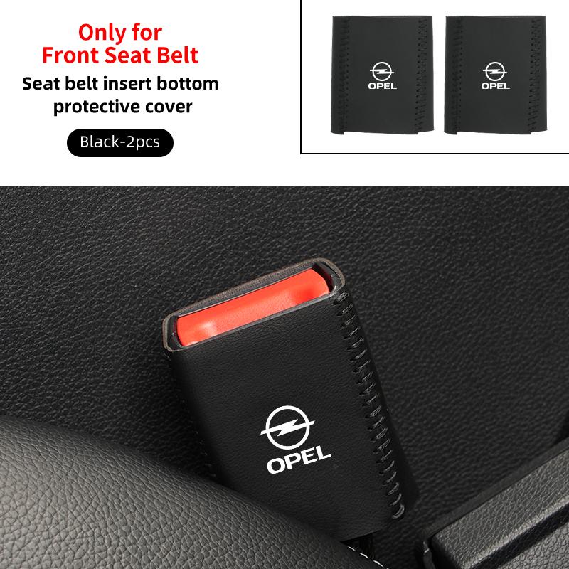 Anti Scratch Car Seat Belt Clip Protector Seatbelt Buckle Lock Cover For Opel Antara Zafira Meriva Mokka Grandland Ampera Vivaro