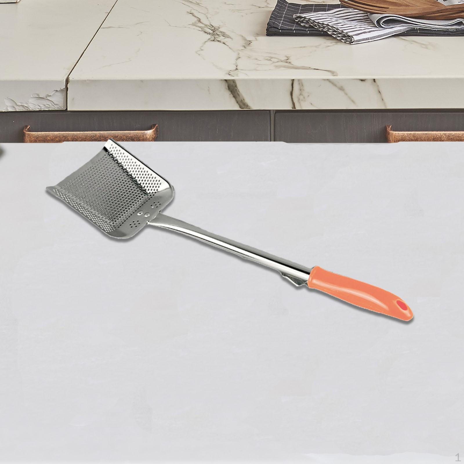 

Ложка-знімач піни, Квадратне сито з нержавіючої сталі, Кухонний інструмент для видалення піни та шкварки при смаженні курки S