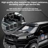 1:24 Rezvani Vengeance Explosion Proof Car Alloy Diecast Model Toys Front Wheel Steering Sound Light Pull Back Vehice Collection