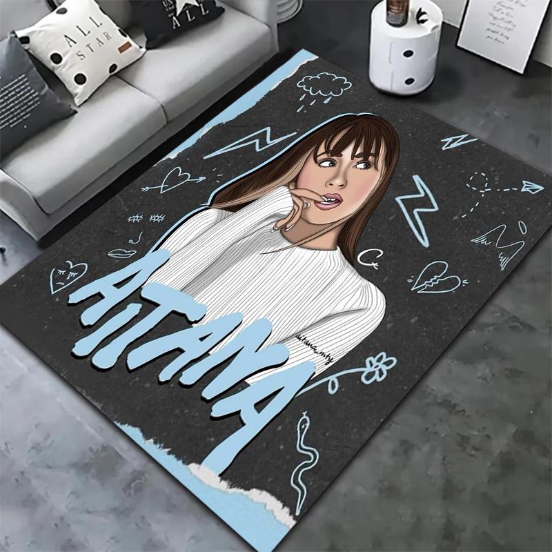 Aitana Carpet Rug for Living Room Bedroom Home Sofa Decoration,Kids play Non-slip Floor Mat
