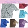 Chic Pebbles Bath Mat And Pedestal Memory Foam Set Delightfully Soft Non-slip Bathroom Rugs