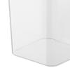 Refrigerator Side Door Storage Box Clear Vegetable Egg Fridge Door Organizer Container with Lid for