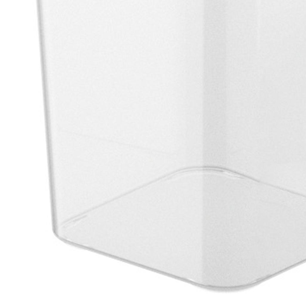 Refrigerator Side Door Storage Box Clear Vegetable Egg Fridge Door Organizer Container with Lid for