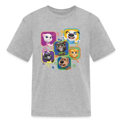 Talking Tom and Friends Characters Kid's T-Shirt